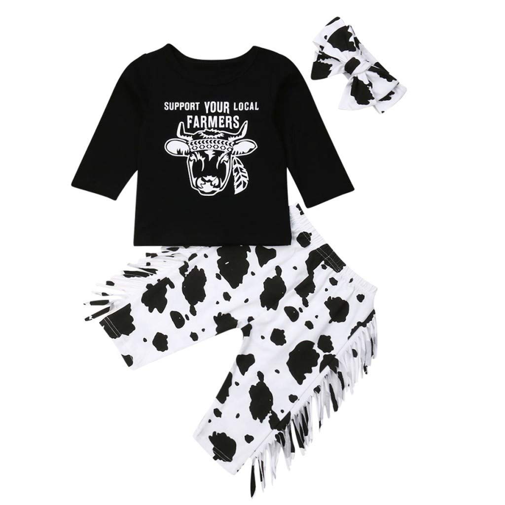 baby girl cow clothes