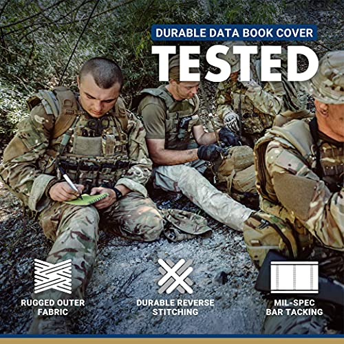 T3 Data Book Cover, Tactical Notebook Organizer Case, HeavyDuty