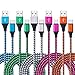 USB C Charger Cable, 5Pack 2.4A Nylon Braided USB Type C Fast Charging Cord