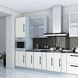 CYEER 20 Pack Black 128mm Cabinet Handles T Bar Stainless Steel Matte Black view 7