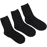 Jefferies Socks Boys 2-7 Rib Crew 3 Pair Pack