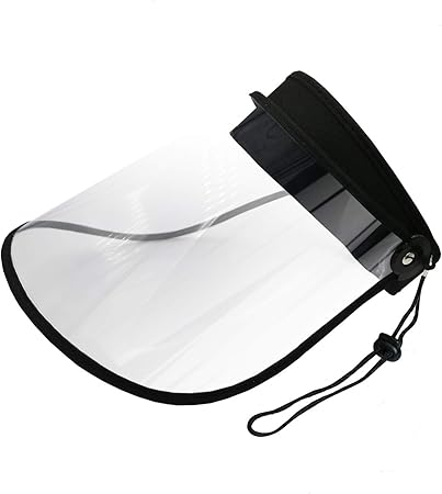 Amazon レインバイザー Figfly Uvカット 90 レインクリアバイザー アイメディア 透明 おしゃれ 雨具 自転車 つば広 Figfly Uvカット帽子