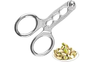 Stainless Steel Nutcracker, Multi-Function Sheller Opener for Walnuts, Pistachios and Pine Nuts, Specialty Tools and Gadgets