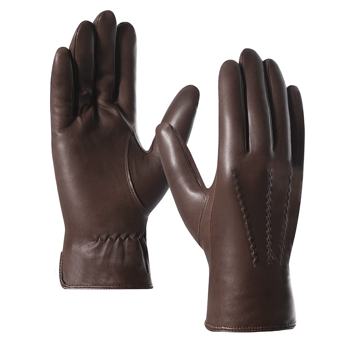 Harssidanzar Leather Gloves