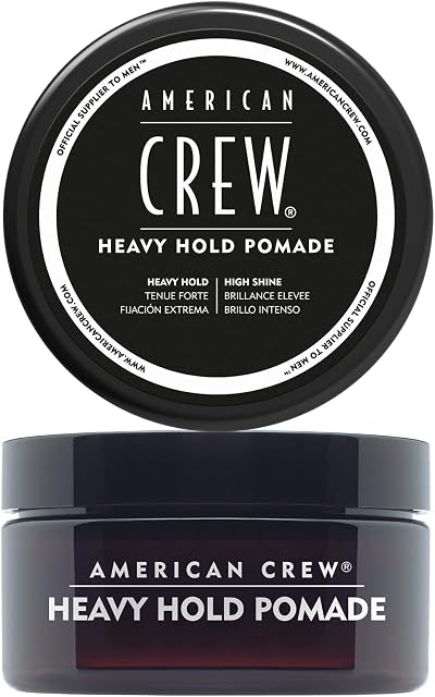 American Crew Heavy Hold Pomade 85g High Shine Water-Based Men Hair Styling
