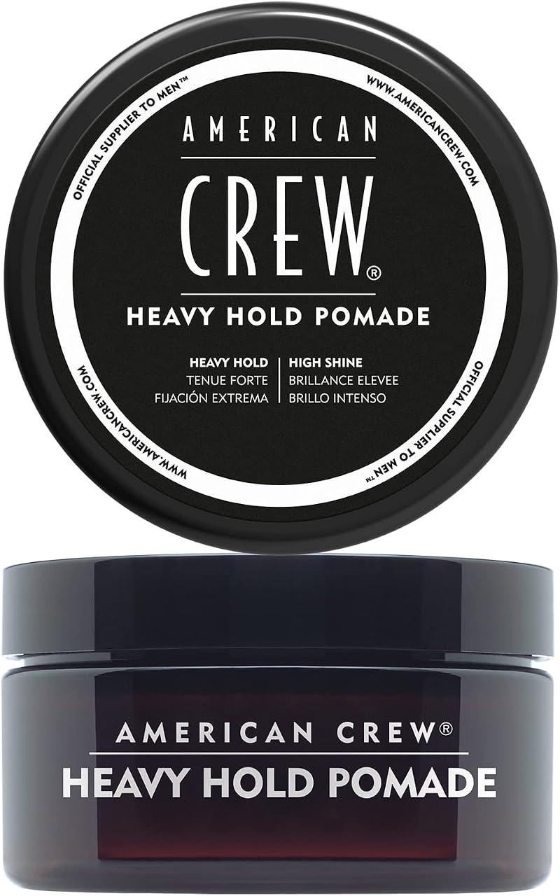 American Crew Heavy Hold Pomade 85g High Shine Water-Based Men Hair Styling