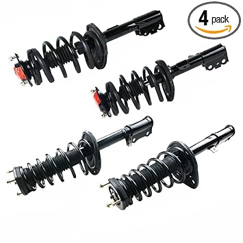 Rear Pair Complete Struts Assembly Shock Absorbers for 07-11 Toyota Camry