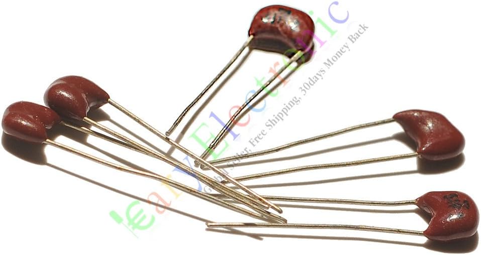 Cayyi 10pc Silver film MICA Capacitor 750pF 500V for hifi audio amps guitar amp tone