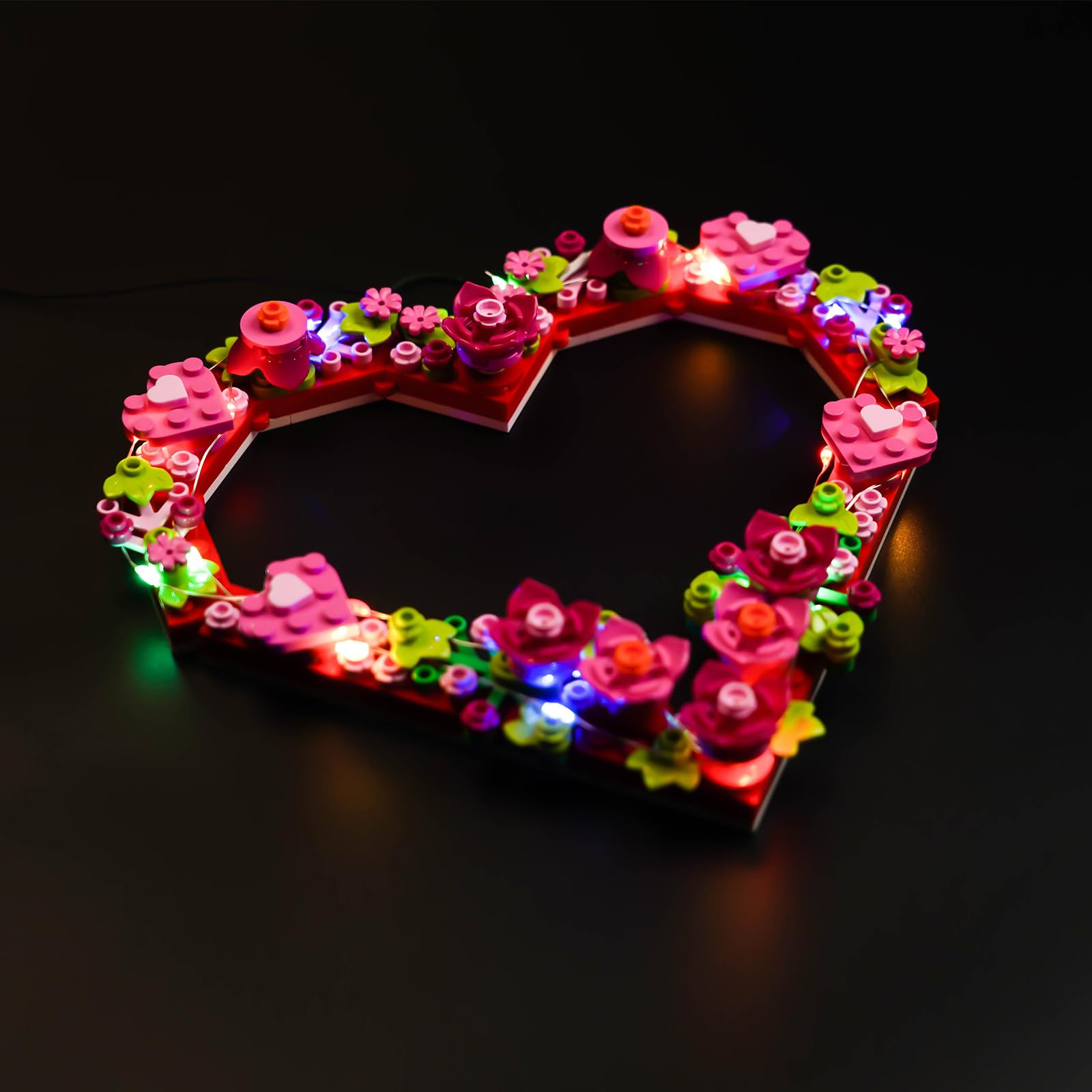 Light Kit for Lego Heart Ornament, Lighting Set for Lego 40638 Heart Ornament - Not Include Models, Just Light Kit — image 1