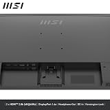 MSI PRO MP273U 27 Inch UHD IPS Monitor with PIP/PBP HDMI DP view 7