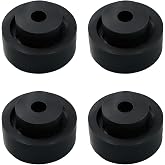 Atgestore DC61-03191B Leveling Legs Rubber Pads Replacement Parts for Samsung Washer Parts Rubber Feet WA45K7600AW/AA WA52J8060AW/A2 Samsung Washer Rubber Legs Foot Leveling Feet Button Pad