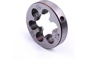 ATOPLEE 1pc M22 Metric Right Hand Thread Die,M22 X 1.0mm