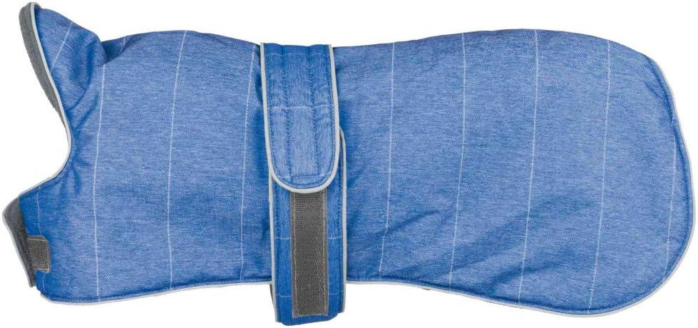 TRIXIE Belfort Coat for Dogs, blue, 55 cm - Image 3