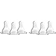 Dr. Brown's Natural Flow Baby Bottle Nipple - Preemie, Slowest Flow - 6pk - 0m+