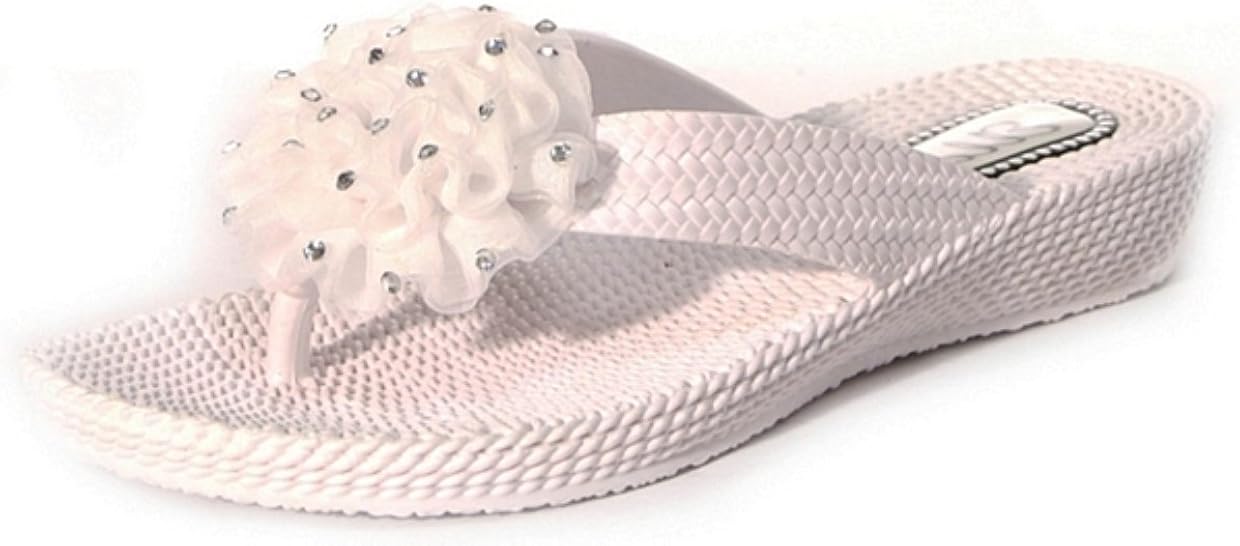 ella diamante flip flops