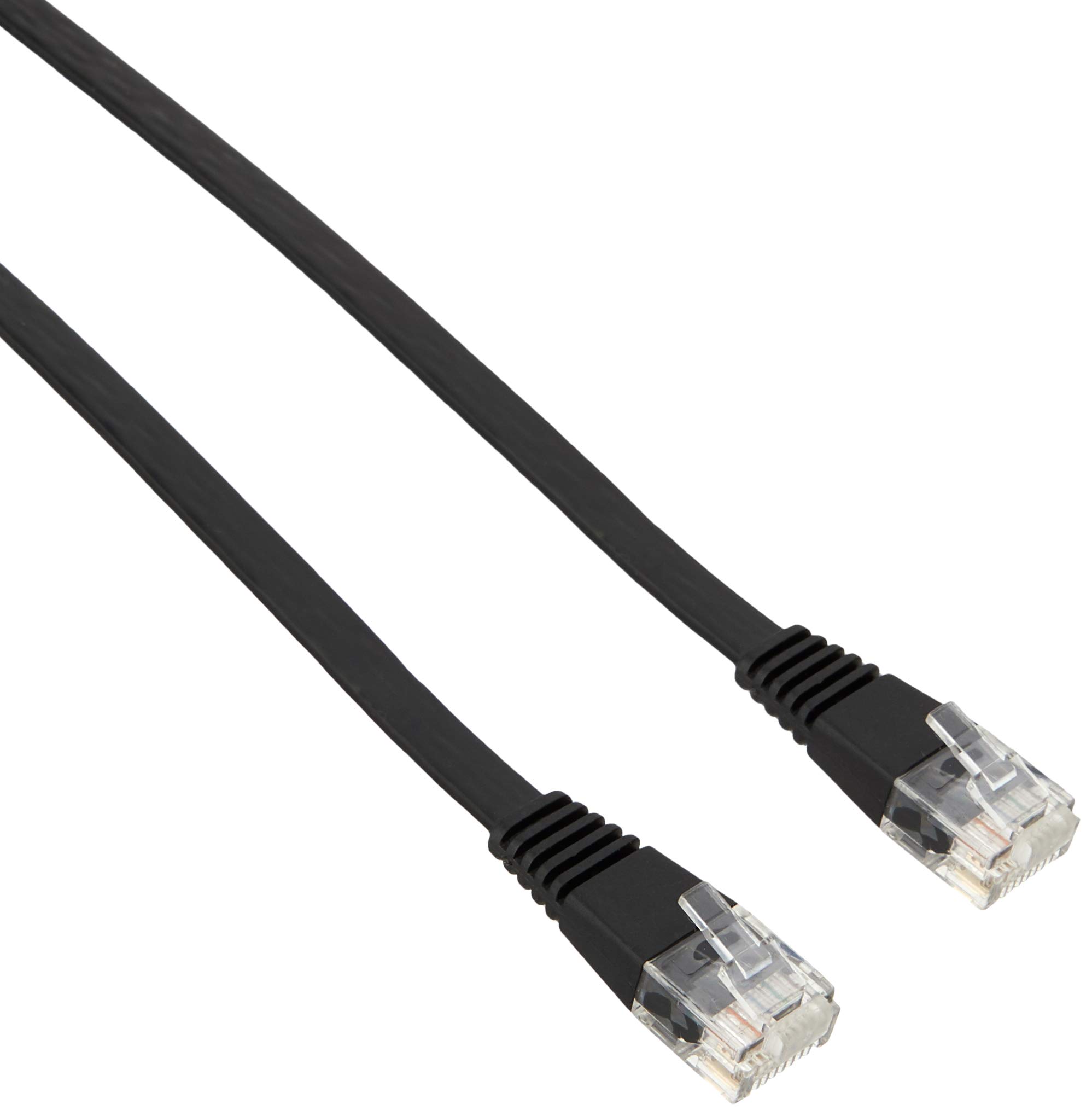 PRO SIGNAL PSG90667 Flat Cat5e LSOH Ethernet Patch Lead, 2m Black