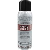 Ralyn Shine 2000 Shoe Shine Spray Without Polish or Buffing, 11oz | Effortless shoe gleam instantly revitalizes leather surfaces for a premium, long-lasting fresh shine on any footwear.