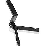 iGadgitz Multi-Angle Black Adjustable Portable Tablet Folding Holder Plastic Stand (iPad Air Mini, Samsung Galaxy Tab, Sony Xperia Tablet, Nexus 7, LG G Pad, Acer Iconia, ASUS, Kobo eReaders)