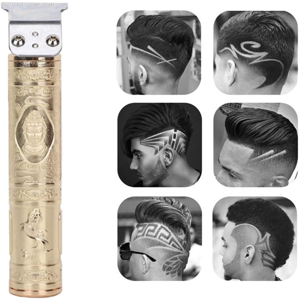 YOUKUKE Baldheaded Hair Clippers New Electric Pro Li Outliner Grooming Kit Hair Trimmer Cordless Hair Clipper T-Blade Trimmer for Men Barbershop