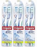 Colgate 360 Degree Sensitive Pro-relief Extra Soft Toothbrush-2 Count, Assorted Colors, (Pack of 3)