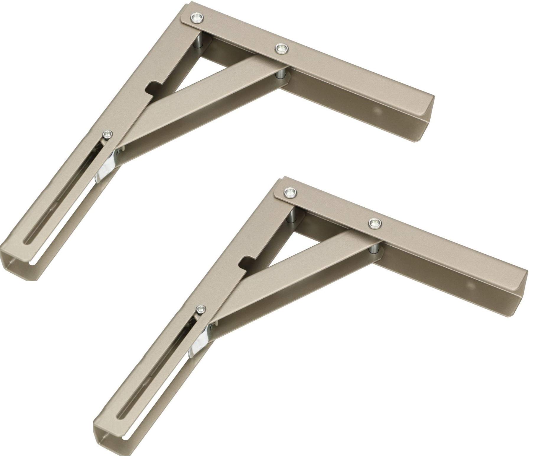 KOTARBAU 2 Pcs Folding Console 200/300/400 All Colours Holder Steel Bracket Wall Brackets Brackets Bracket Bracket Bracket Shelf Bracket Heavy Duty