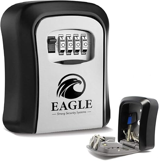 EAGLE LOCK® [PREMIUM] Caja de llaves Para Exteriores - Codigo -🥇 N°1 Per AIRBNB [10 ANNI DI GARANZIA]: Amazon.es: Hogar