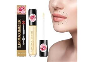 PICKX Vitamin E Lip Plumping Serum, Lip Hyaluronic Lip Plumper, Lip Plumping Serum Instant Lip Balm for Moisturize, Eliminate Dryness Wrinkles Enhances Plump Gloss (1PC)