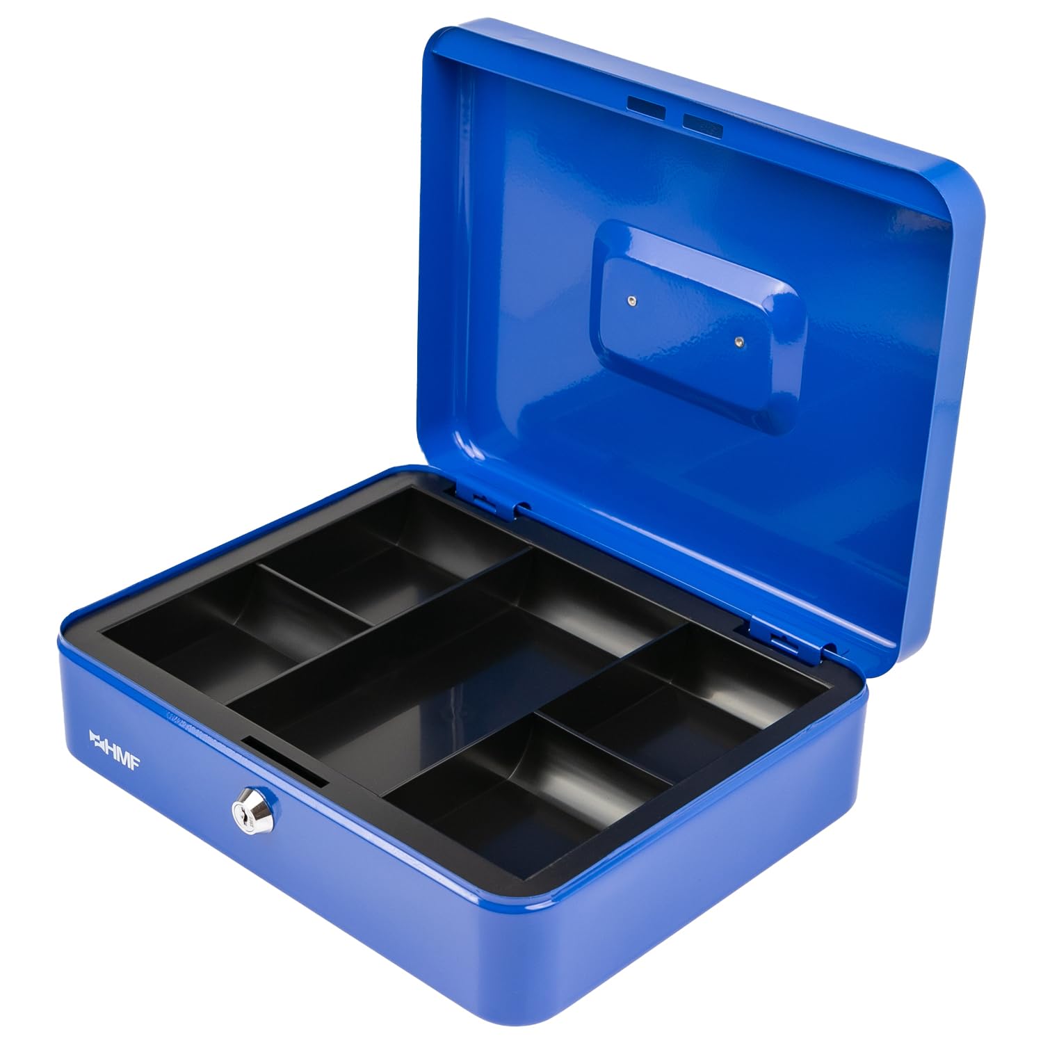 HMF 10130 Cash Box 30 x 24 x 9 cm, blue โ image 1
