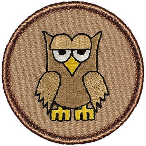 Cartoon Owl Patrol Patch - 2