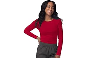 Sivvan Scrubs for Women - Long Sleeve Comfort Underscrub Tee
