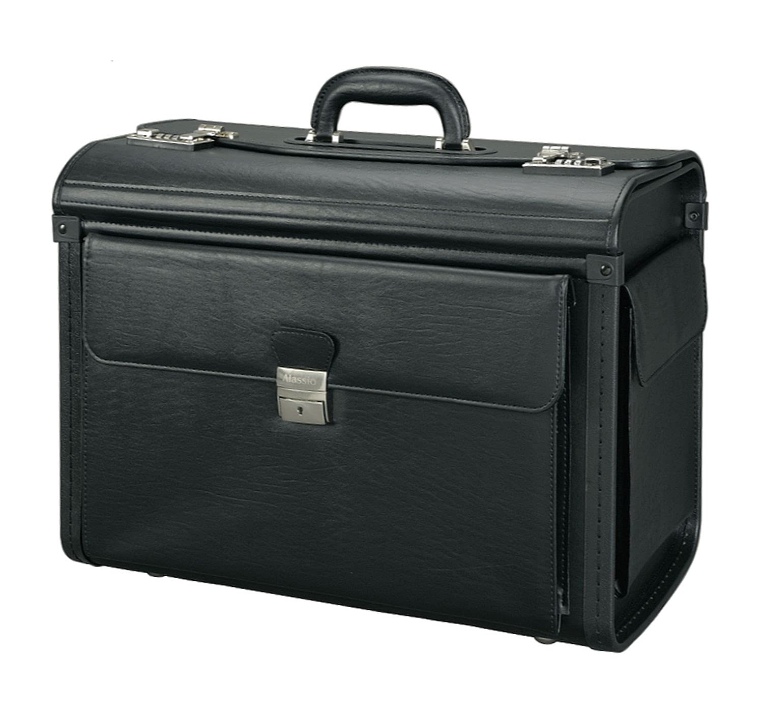 Alassio - 45047 VICENZA - pilot case, imitation leather, black