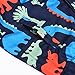 Little Boys Dinosaur Printed Jacket Coat, Hooded Jackets Breathable Mesh Lined Windbreaker For Toddler 2-8 Years