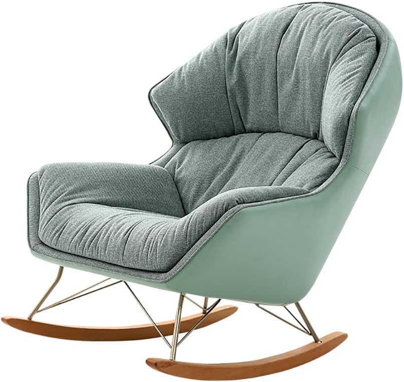mint green rocking chair