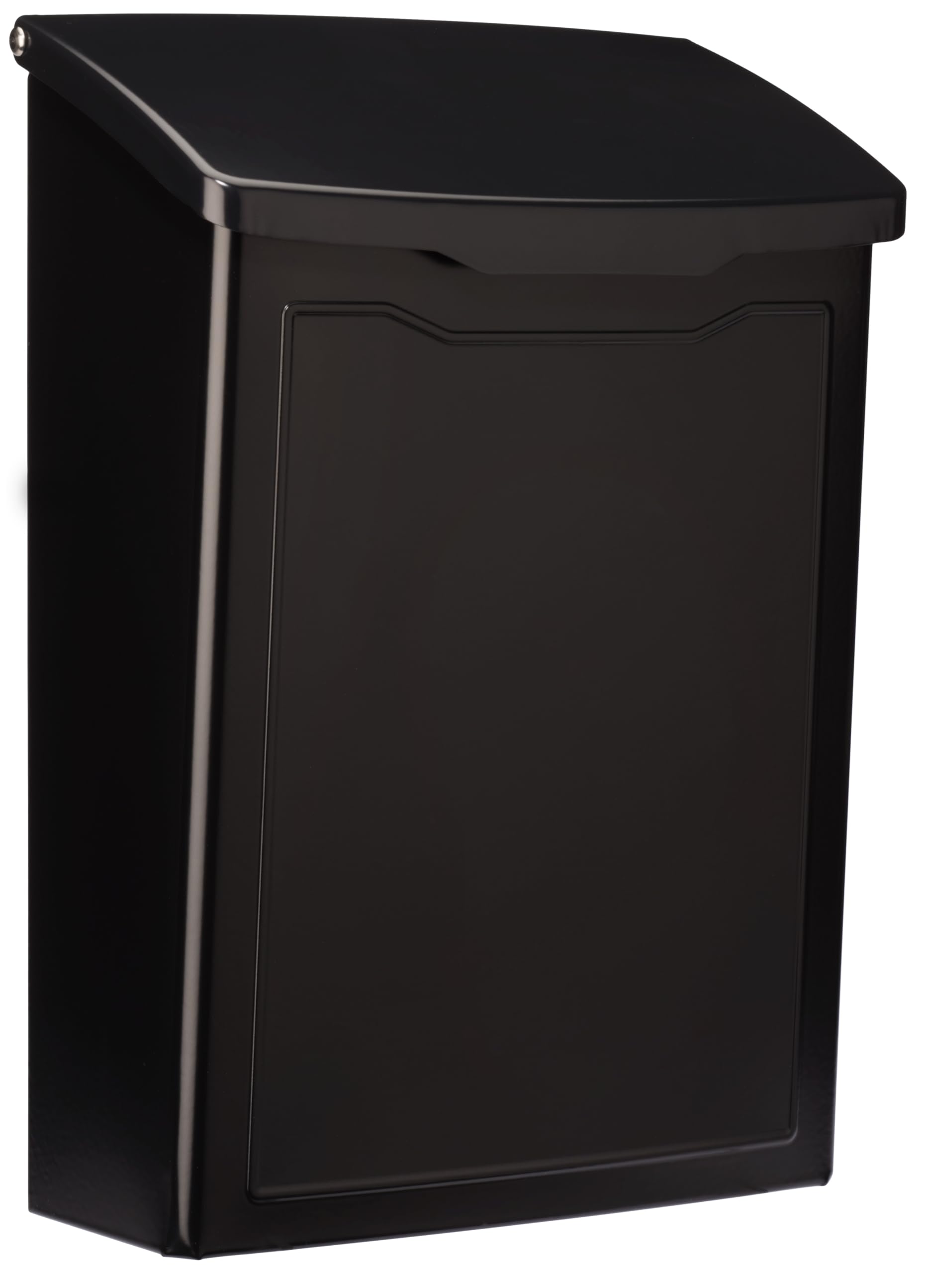 ARCHITECTURAL MAILBOXES 2681B Black Marina Wall Mount Mailbox, S