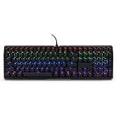 Cherry MX Board 3.0 S Wired Gamer Mechanical Keyboard with Aluminum Housing - MX Brown Switches (Slight Clicky) for Gaming and Office - Customizable RGB Backlighting - Full Size - Black (Renewed)
