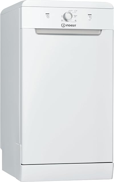 Indesit Slimline Dishwasher 9 Place Settings White