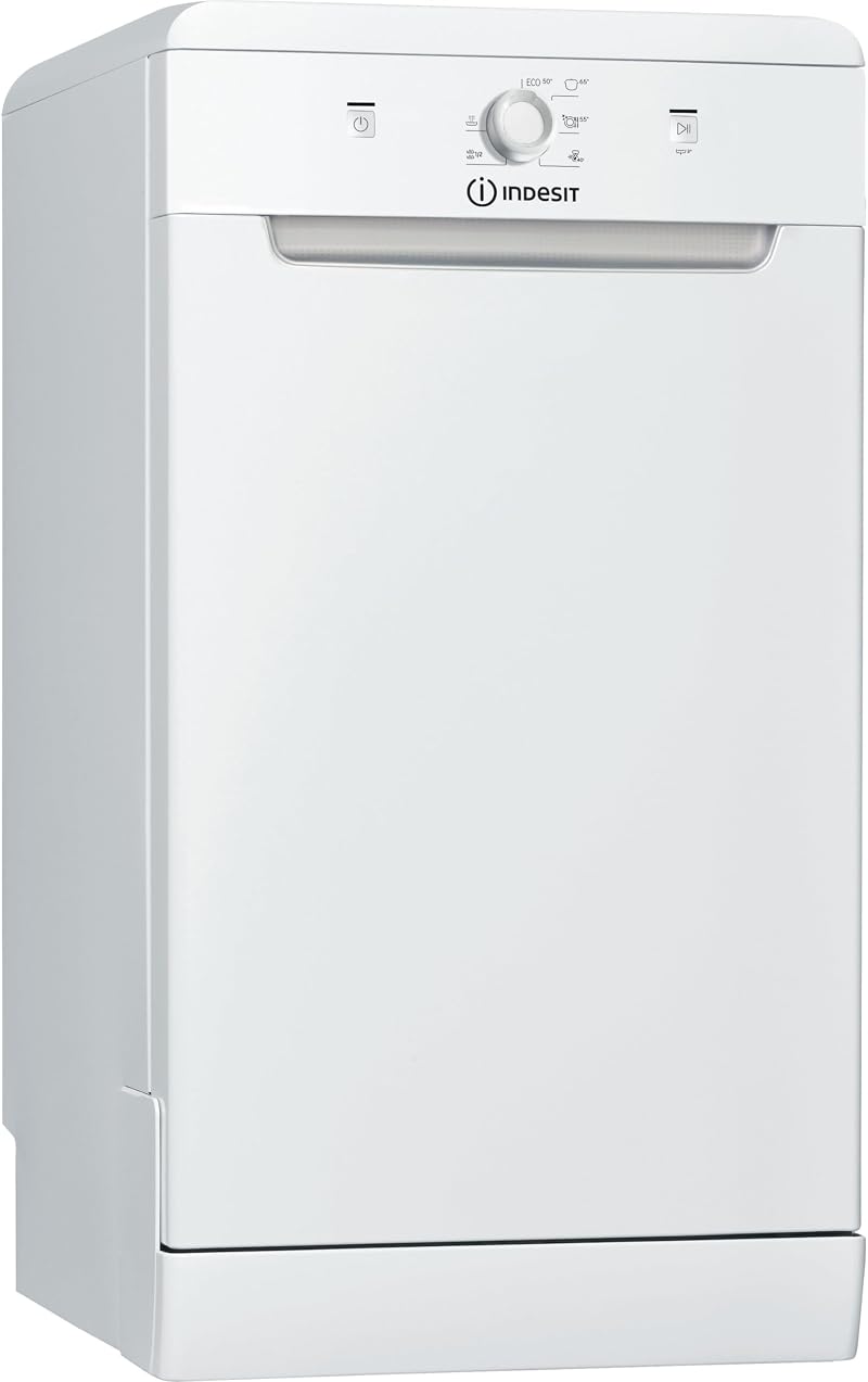 Indesit Slimline Dishwasher 9 Place Settings White