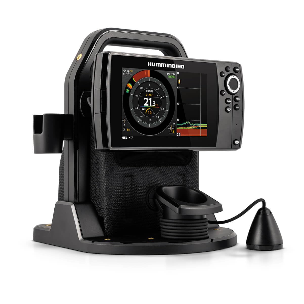 Humminbird ICE Helix 7 G4 GPS Fish Finder with Dual Spectrum Chirp Sonar – All Season