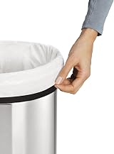 simplehuman Custom Fit Trash Can Liner M 45 L 12 Gal 50 Count Box view 3
