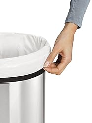 simplehuman Custom Fit Trash Can Liner B, 6 Liters