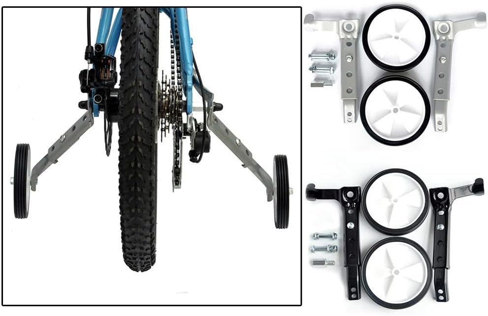 Bicycle Training Wheels QWCZY Training Wheels Heavy Duty Rear Wheel