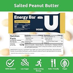 UCAN Energy Bars | Low Sugar, Low Calories | Gut