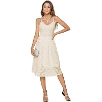 midi lace formal cocktail dress product info and reviews Dylan & Davids Elegant Lace Midi Short Sleeves Dress, Women's Formal Cocktail Party Dress, Size: 3XL, Black