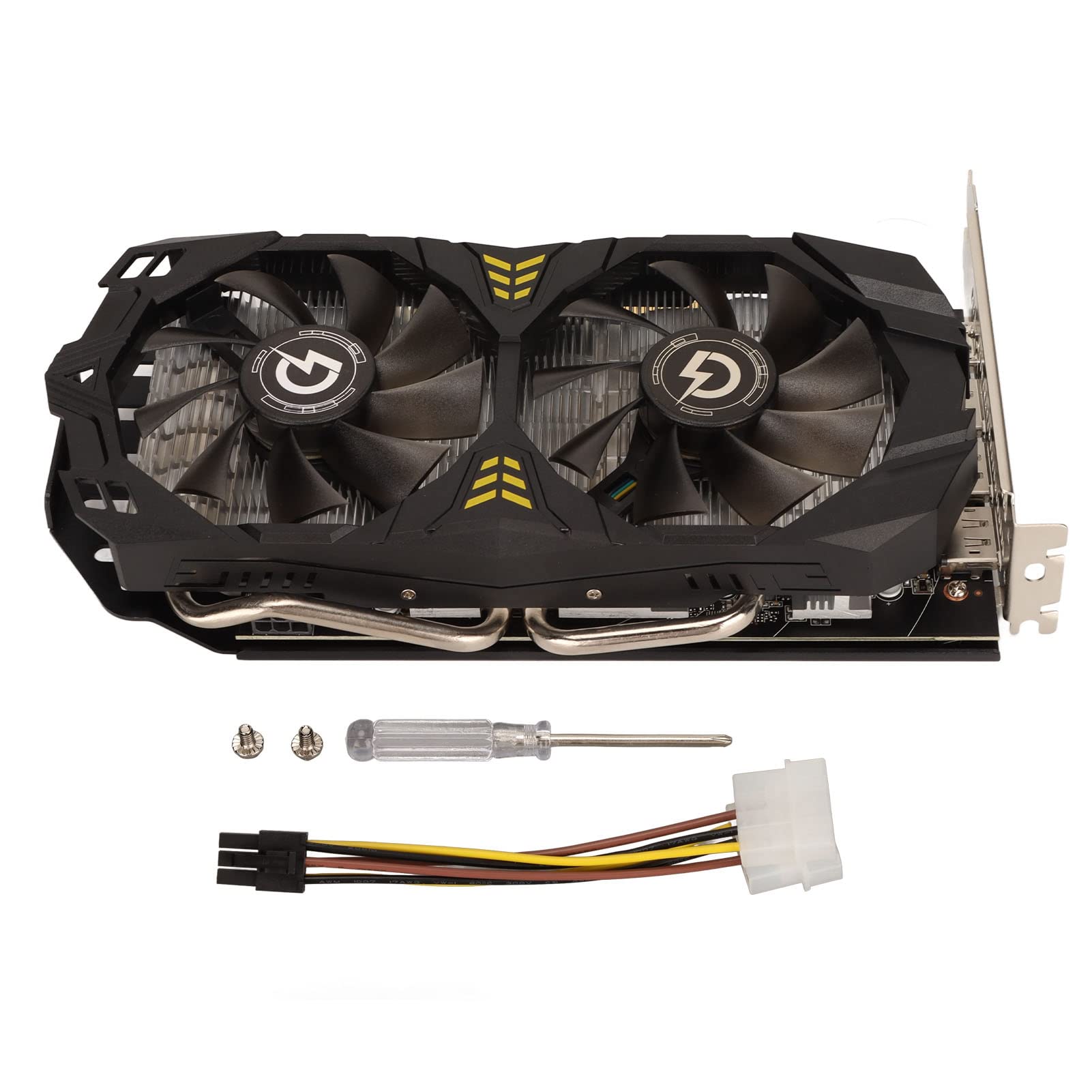 8G GDDR5 Graphics Card, RX580 8GB GDDR5 1244MHz 14000MHz 256bit Gaming Graphics Cards Support 3 DP HD Multimedia Interface