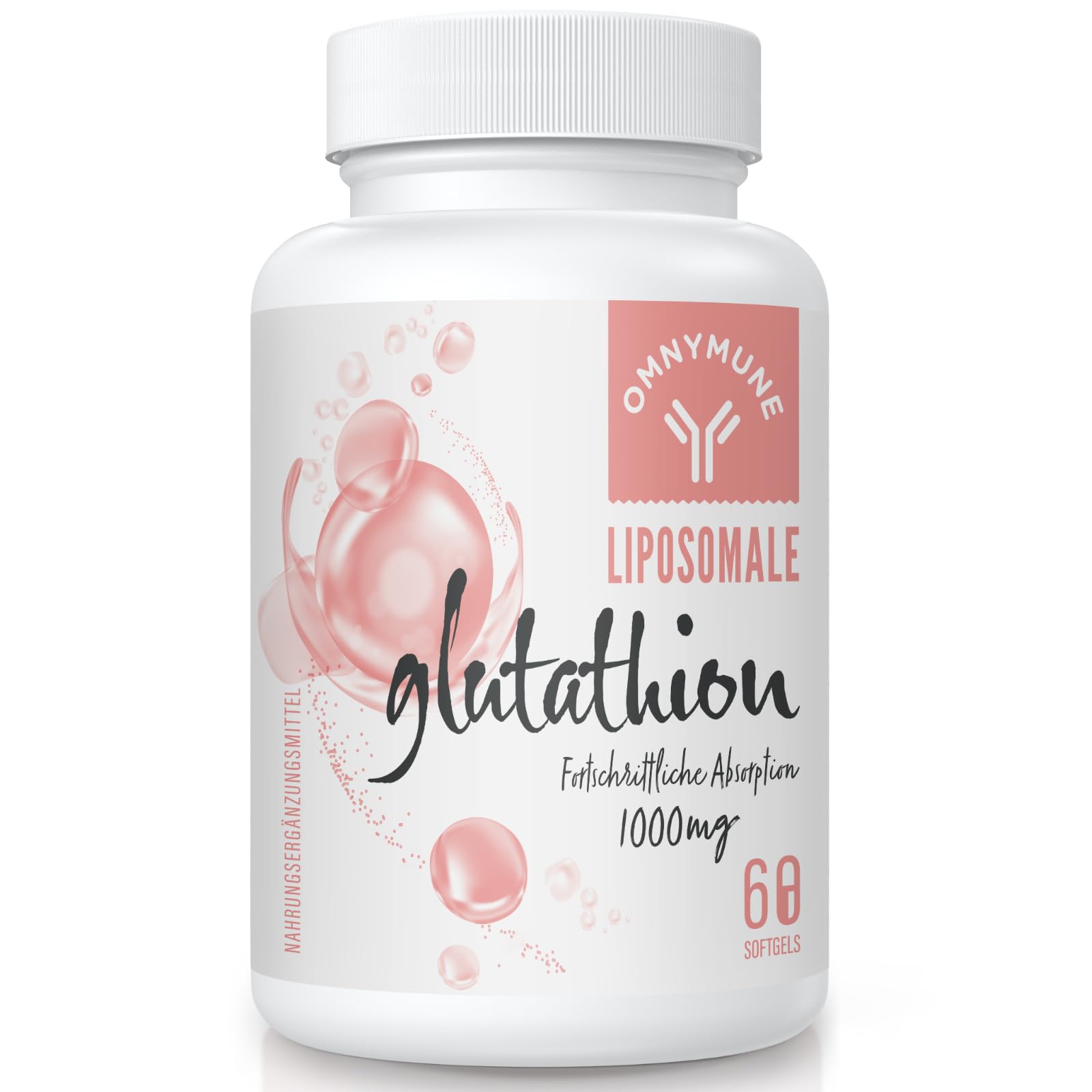 glutathion liposomal amazon Mua Liposomales 1000 mg pro Portion – Reduziertes L-Glutathion mit Vitamin C & Hyaluronsäure, Glutenfrei, Gentechnikfrei, 60 Kapseln trên Đức chính hãng 2026 Insparations by Davina -