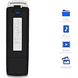 Microfono Spia 16GB Micro Registratore Vocale Con Attivazione Vocale Registratore Vocale Professionale - Foto 6