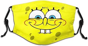 Amazon.com: Face Mask Anti Dust Spongebob Reusable ...