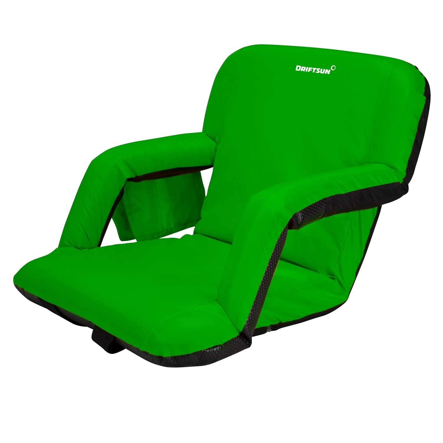 Driftsun Reclining Stadium Seat Folding Sport Chair Reclines Perfect