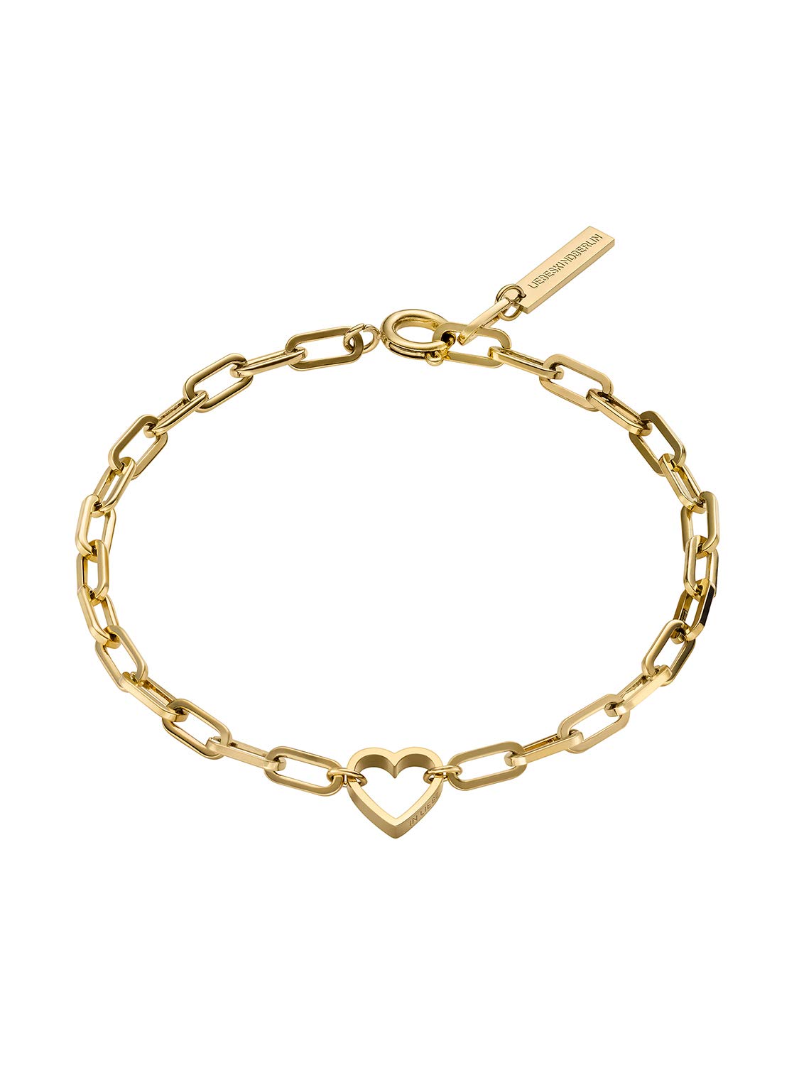Liebeskind Women Stainless Steel Hand Chain Bracelet - LJ-0344-B-20