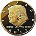 Not My President - Donald Trump Treason & Impeachment, 24kt Gold Plated Coin & Stand